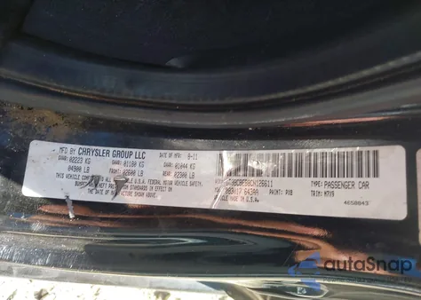 2012 Chrysler 200 Touring from USA, damaged, VIN 1C3BCBEB8CN126611